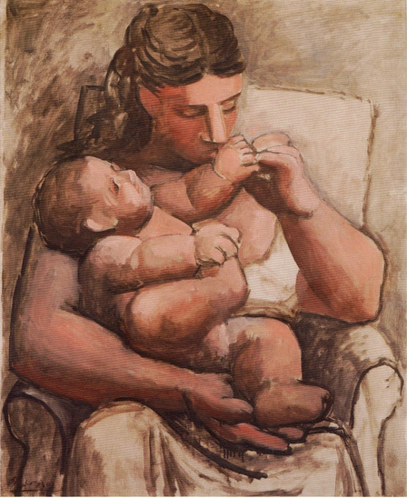 Picasso. Motherhood